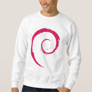 Sudadera Camiseta básica de Debian, blanca