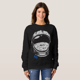 Sudadera Camiseta básica del ESPACIO del CASCO de ESPACIO