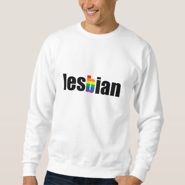 Sudadera Camiseta básica lesbiana (Anverso)