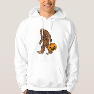 Sudadera Camiseta Bigfoot Sasquatch Llevando Calabaza Espel