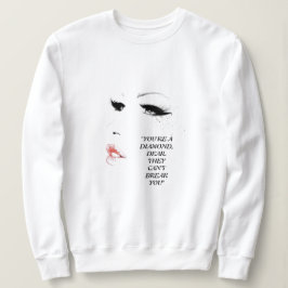 SUDADERA CAMISETA BLANCA (MUJERES)