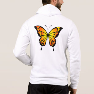 Sudadera Camiseta Butterfly Blue Insect Illustration-20284