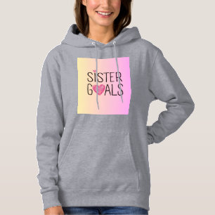 Sudadera Camiseta chicas objetivos de hermana