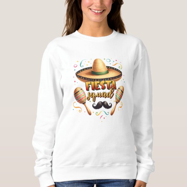 Sudadera Camiseta-Cinco De Mayo (Anverso)