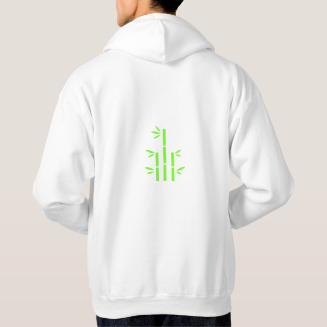 Sudadera Camiseta(Clásica Blanca) (Reverso)