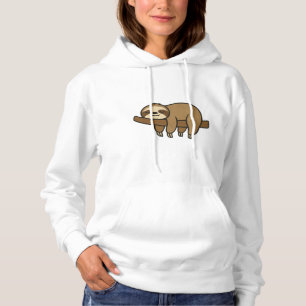 Sudadera Camiseta clásica con logo retro de perezoso relaja