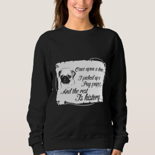 Sudadera Camiseta clásica de PUG PUPPY 698