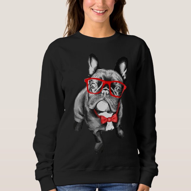Sudadera Camiseta clásica francesa Pug 514 (Anverso)