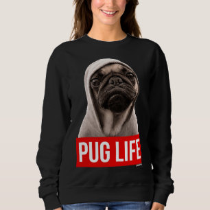 Sudadera Camiseta clásica Pug Life Pug original 1
