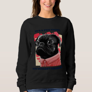 Sudadera Camiseta clásica T-Shirt original Pug Thing