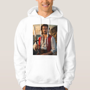 Sudadera camiseta con capucha impresa