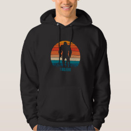 Sudadera Camiseta con capucha para hombres 'I Believe Sasqu