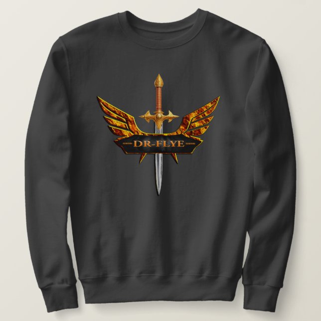Sudadera Camiseta con logotipo de Dr Flye (Anverso del diseño)