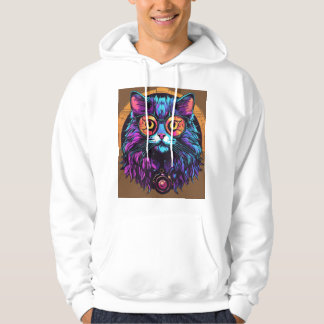 Sudadera Camiseta con logotipo de grafiti cursivo vibrante 