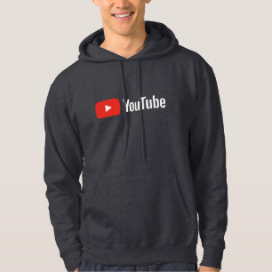 Sudadera Camiseta con logotipo inspirado en YouTube para fa