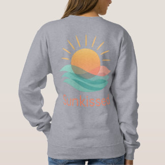 Sudadera Camiseta con sentimientos de verano "Sunkised"