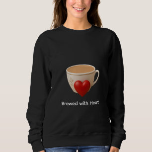 Sudadera Camiseta con taza de té y amor