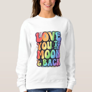 Sudadera Camiseta con tipografía de carta de amor de arcoír