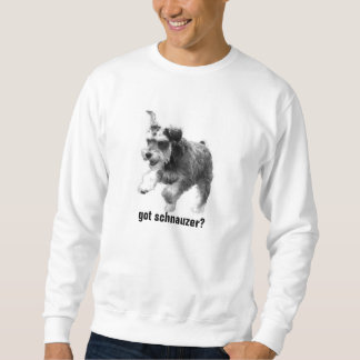 Sudadera Camiseta conseguida del Schnauzer