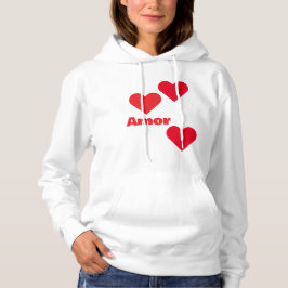 Sudadera camiseta coração love