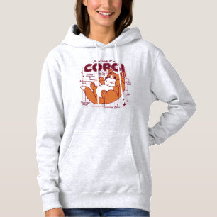 Sudadera Camiseta CORGI ANATOMY