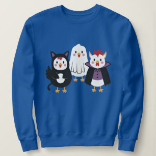 Sudadera Camiseta Cute Chicken Halloween - Pollos divertido
