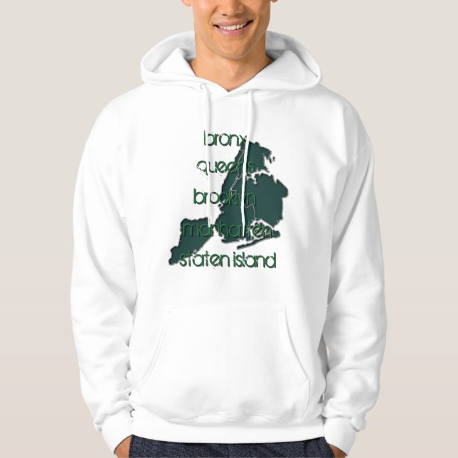 Sudadera Camiseta de 5 ciudades (Anverso)