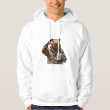 Camiseta de acuarela de lujo 'Patriotic Pup Brew'