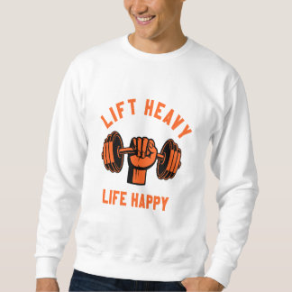Sudadera camiseta de alta vida feliz