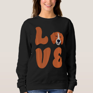 Sudadera Camiseta De Amo Mi Beagle Para Camiseta De Perro B