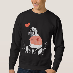 Sudadera Camiseta de amor de Pug Classic T-Shirt 193