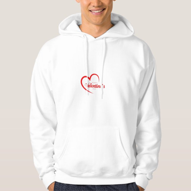 Sudadera Camiseta de amor de San Valentín (Anverso)