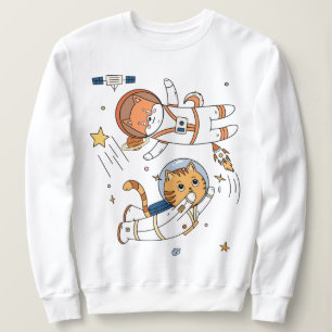 Sudadera Camiseta de animales espaciales