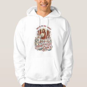 Sudadera Camiseta de ánimo de discapacidad de Jesús Inspira
