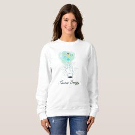 Sudadera Camiseta de Astrología de Mano Cósmica Minimalista