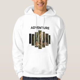 Sudadera Camiseta de aventuras con perros en el bosque al a