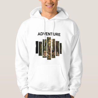 Sudadera Camiseta de aventuras con perros en el bosque al a