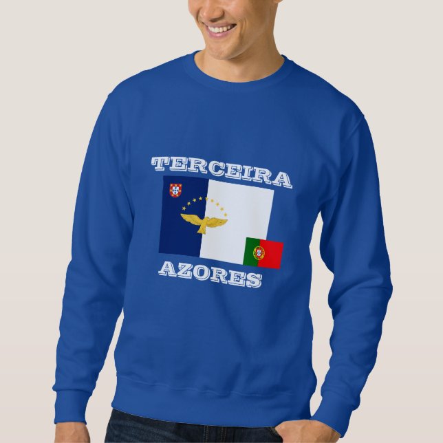 Sudadera Camiseta de Azores Terceira (Anverso)