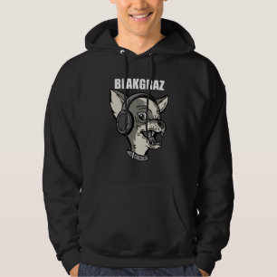 Sudadera Camiseta de Blakgraz Lucy el perro con auriculares