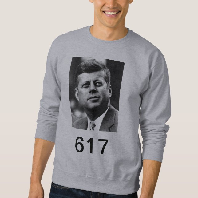 Sudadera Camiseta de Boston JFK (Anverso)