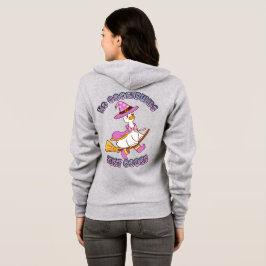Sudadera Camiseta de bruja ganso divertida