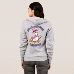 Sudadera Camiseta de bruja ganso divertida
