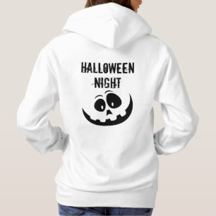 Sudadera Camiseta de calabaza tallada en la noche de Hallow