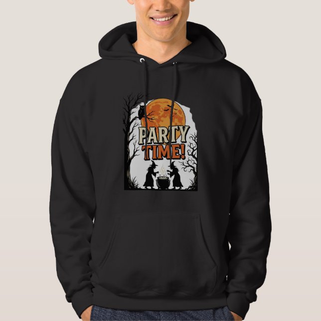 Sudadera Camiseta de caldero de bruja de la época de la fie (Anverso)