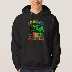 Sudadera Camiseta de Camión Monstruo de 100 Días de Escuela