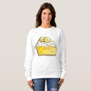 Sudadera Camiseta de carne de cerdo de crema de plátano