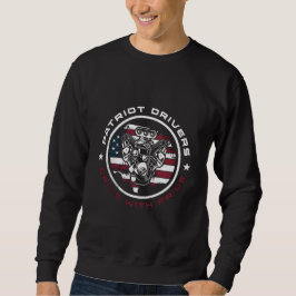 Sudadera Camiseta de choferes patriotas - Orgullo americano