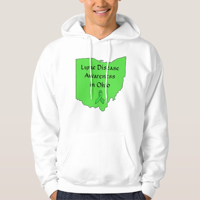 Sudadera Camiseta de cinta de concienciación sobre la enfer (Anverso)