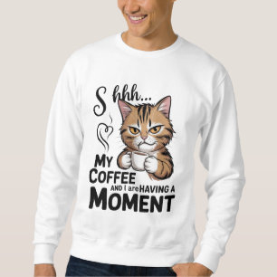 Sudadera Camiseta de cita de café, diseño de sublimación de