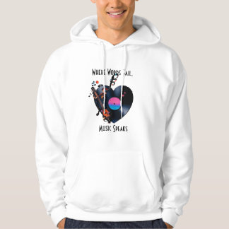 Sudadera Camiseta de cita inspiradora para amantes de la mú